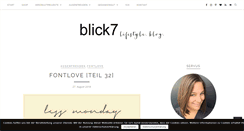 Desktop Screenshot of blick7blog.de
